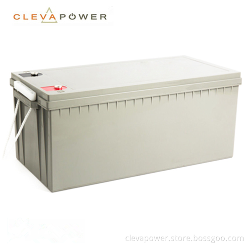LiFePO4 12v 200ah lithium battery pack for solar energy storage